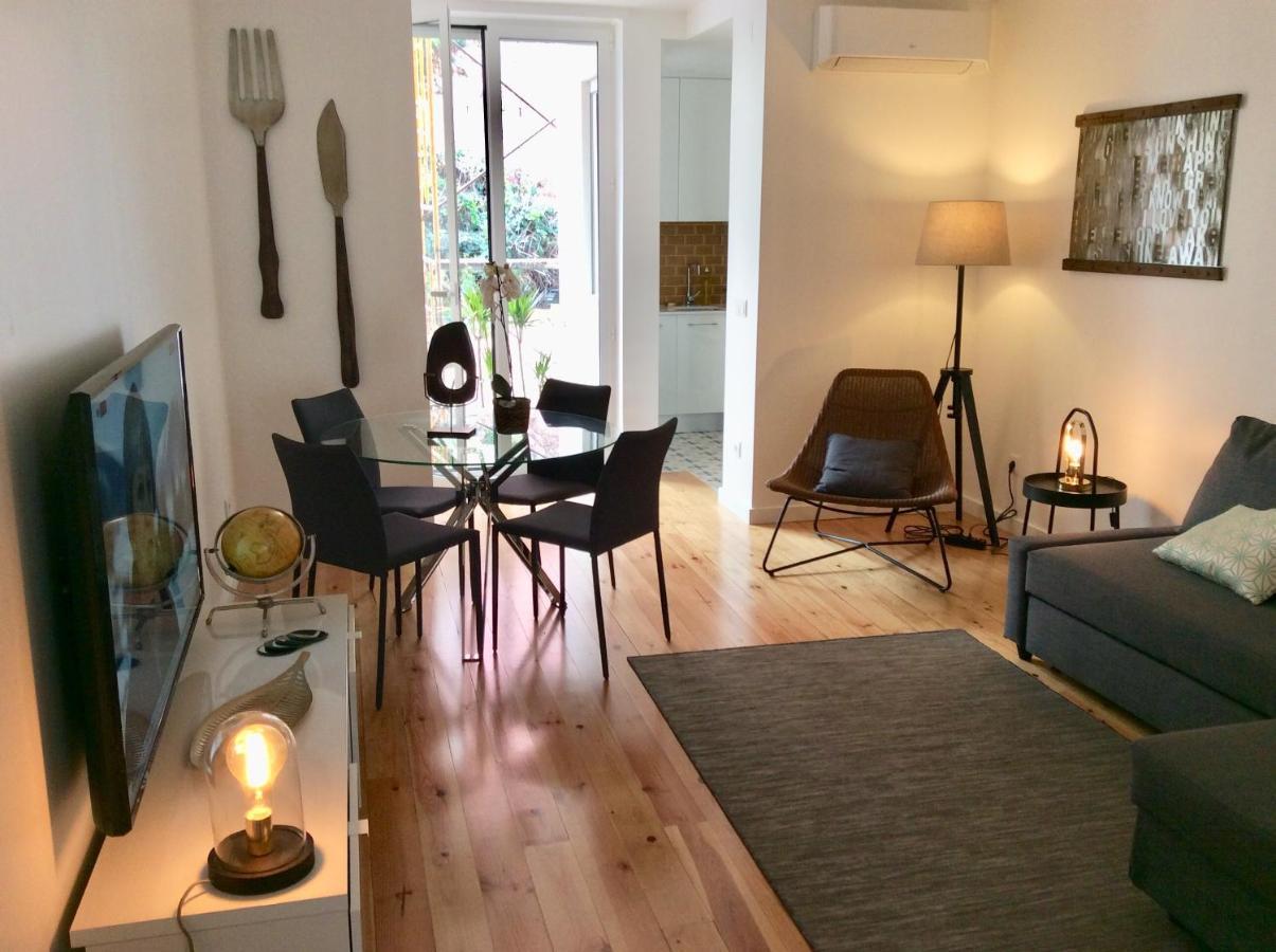 Whome Modern 1-Bed With Ac & Private Terrace Lisbon Luaran gambar